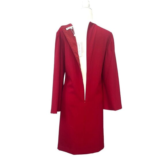 Trina Turk Selfie Shift Dress Red NEW with Tags Ladies Size 16 Evening Career - Picture 5 of 10